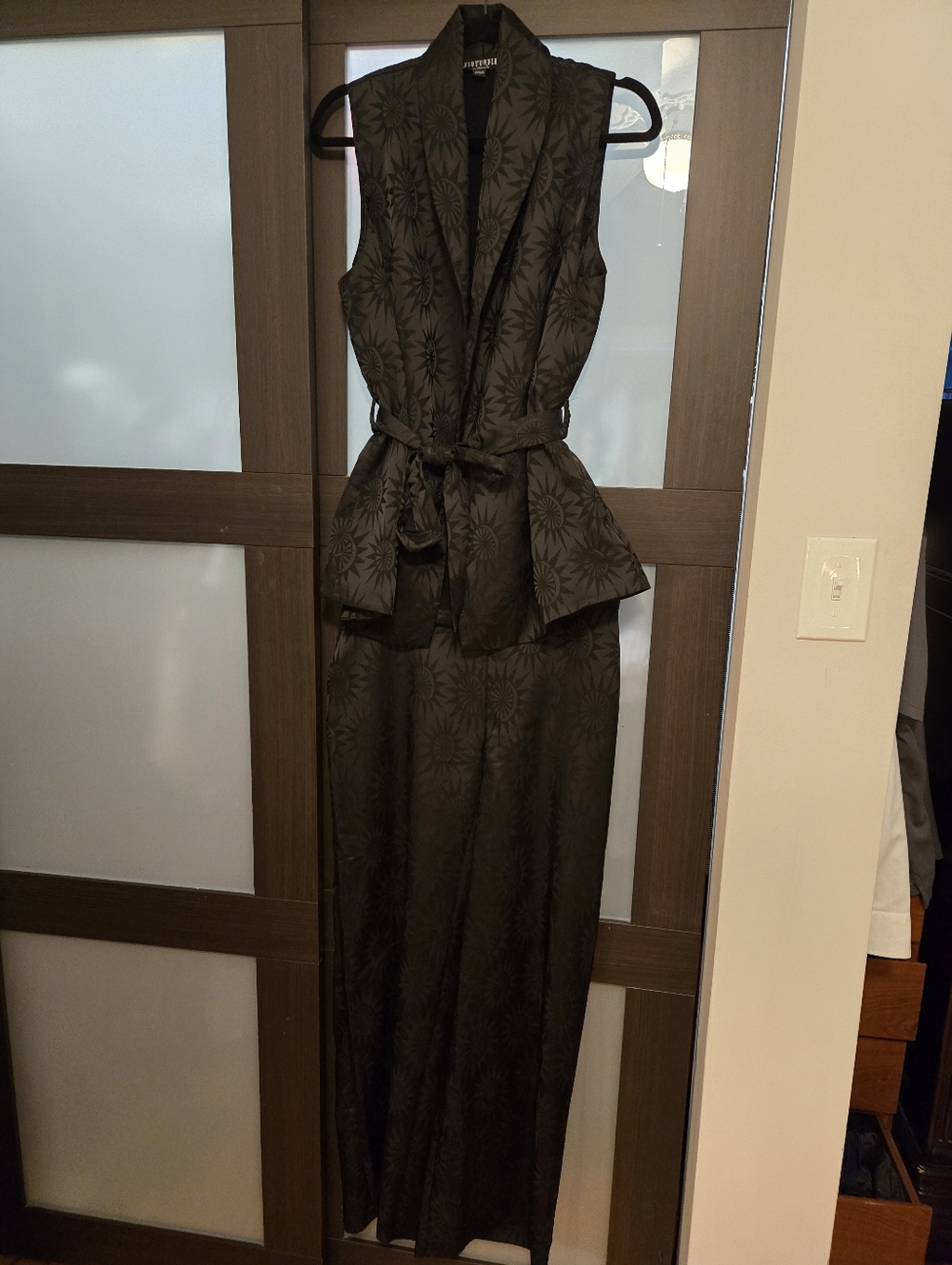 Semine Celestial Disturbia Wide-Leg Pantsuit Set - Picture 4 of 9